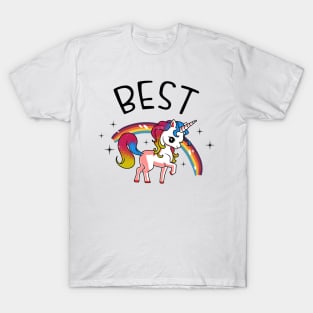 Best Friends Matching Designs T-Shirt